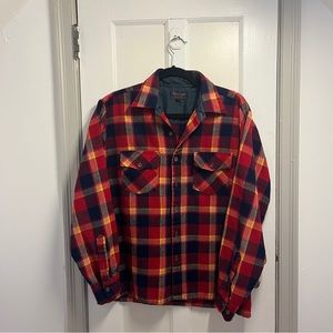 Vintage plaid button down